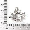 Non-Tarnish 304 Stainless Steel Pendants STAS-B053-26P-3