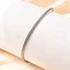 304 Stainless Steel Bangles for Women Men BJEW-Z131-01P-3