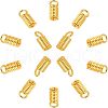 Unicraftale PVD Vacuum Plating 304 Stainless Steel Coil Cord Ends STAS-UN0009-41G-6