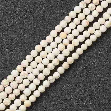 Nrtutal Magnesite Beads Strands G-L575-01A-1
