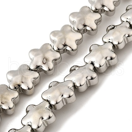 Electroplate Glass Beads Strands EGLA-V001-05E-1