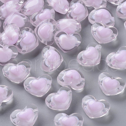 Transparent Acrylic Beads TACR-S152-08A-09-1