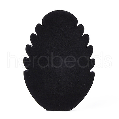 Velvet Necklace Display Stand NDIS-WH0002-09-1