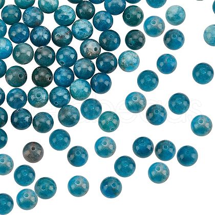 Olycraft Natural Apatite Beads Strands G-OC0002-60A-1