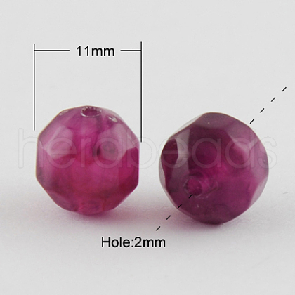 Acrylic Beads SACR-S001-11mm-01-1