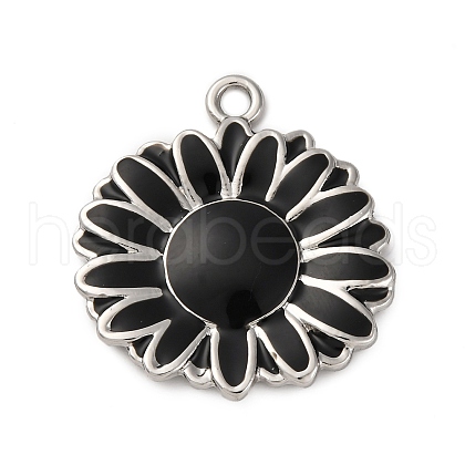 Alloy Enamel Pendants PALLOY-R162-13P-05-1