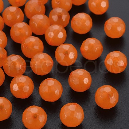 Imitation Jelly Acrylic Beads MACR-S373-97B-E05-1