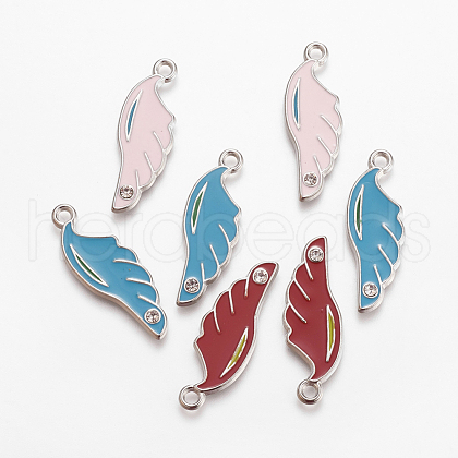 Alloy Enamel Pendants EAP065Y-1