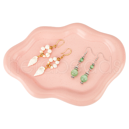 Porcelain Jewelry Plate DJEW-WH0058-01A-1