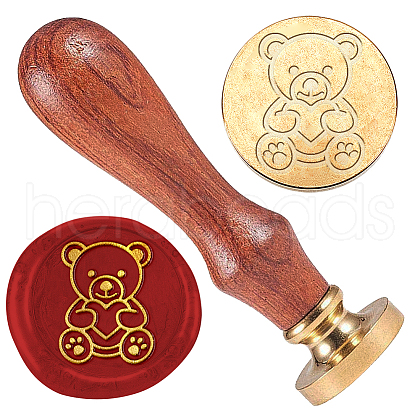 Wax Seal Stamp Set AJEW-WH0208-1105-1