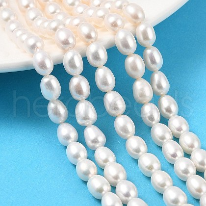 Natural Cultured Freshwater Pearl Beads Strands PEAR-I007-01C-01A-1