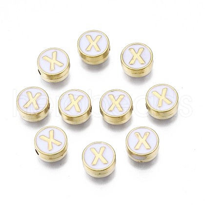 Alloy Enamel Beads ENAM-N052-006-01X-RS-1