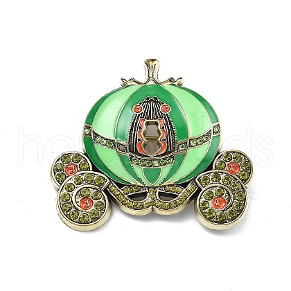 Pumpkin Carriage Enamel Pins JEWB-P046-03AG-02-1