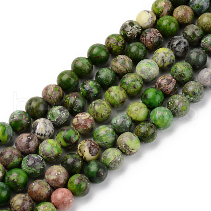 Natural American Turquoise Beads Strands G-S369-001B-B06-1
