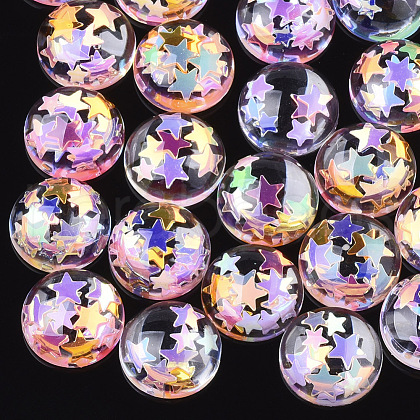 Resin Cabochons CRES-Q208-05C-1