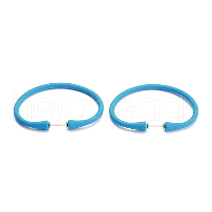 Silicone Cord Bracelets BJEW-F409-01-1