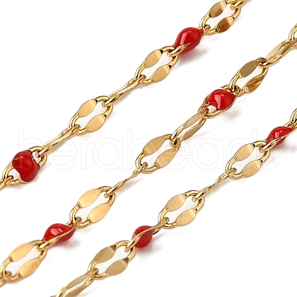 304 Stainless Steel Dapped Chains CHS-H036-01G-09-1