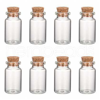 Glass Jar Glass Bottles X1-AJEW-H004-7-1-1