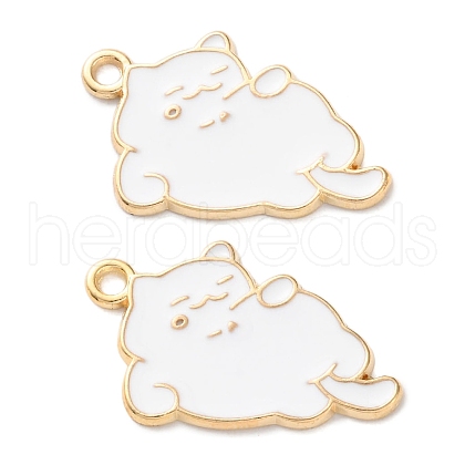 Alloy Enamel Pendants ENAM-Z022-02K-1