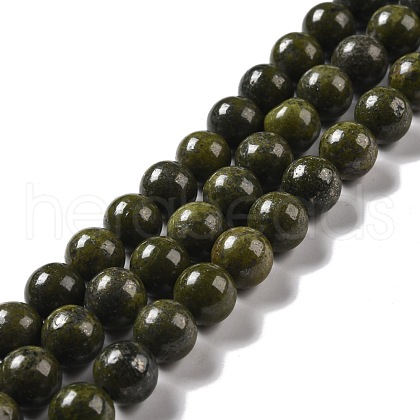 Natural Epidote Beads Strands G-D465-01B-1