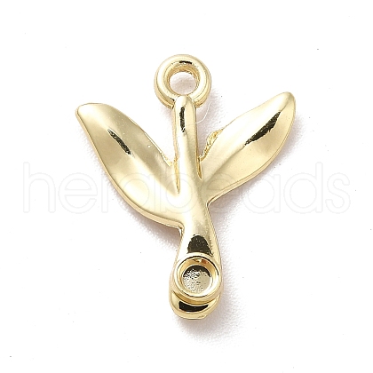 Alloy Pendant Cabochon Settings FIND-I033-10G-1