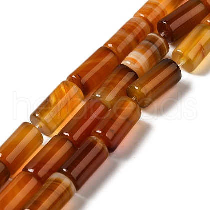 Natural Agate Beads Strands G-H295-E01-03-1