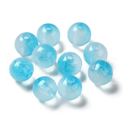 Transparent Acrylic Beads OACR-Z006-03F-1