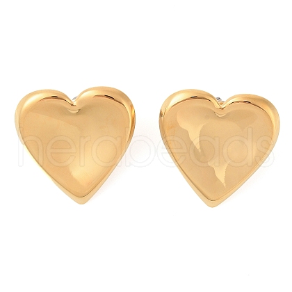 304 Stainless Steel Stud Earrings EJEW-Z063-01G-01-1