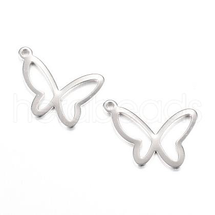 Non-Tarnish 201 Stainless Steel Pendants STAS-S058-21-1-1
