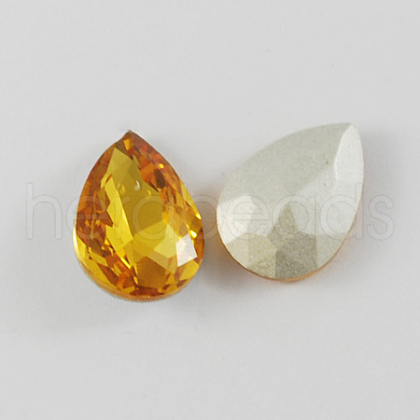 Glass Pointed Back Rhinestone RGLA-Q003-16-1
