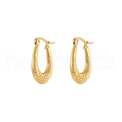 Stainless Steel Hoop Earrings MC7089-3-1