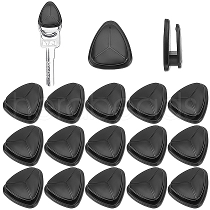 CRASPIRE 20Pcs Self-adhesive ABS Plastic Car Dashboard Hook Hangers AJEW-CP0003-73-1