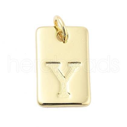 Brass Pendants KK-H206-10G-Y-1