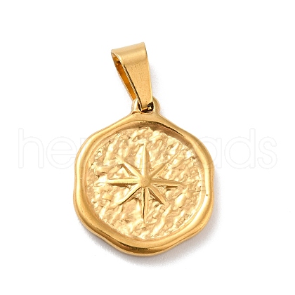 PVD Vacuum Plating 304 Stainless Steel Pendants STAS-F277-34G-1