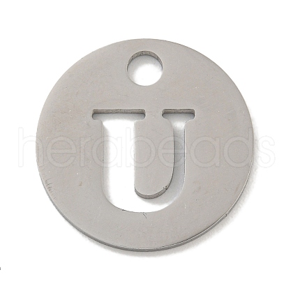 Non-Tarnish 304 Stainless Steel Pendants STAS-F233-M-P01-A-U-1
