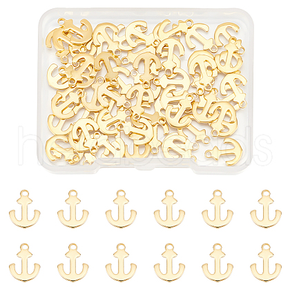 Unicraftale 60Pcs 201 Stainless Steel Charms STAS-UN0059-10-1