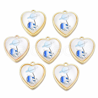 Resin Pendants PALLOY-N161-009-NR-1