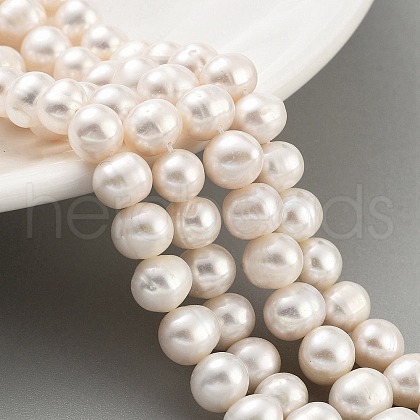 Natural Cultured Freshwater Pearl Beads Strands PEAR-C003-18D-1