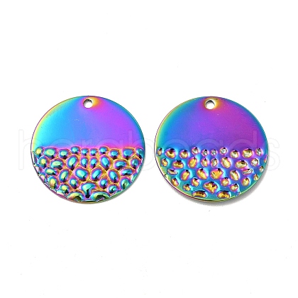 Ion Plating(IP) 304 Stainless Steel Pendants STAS-I671-25MC-1