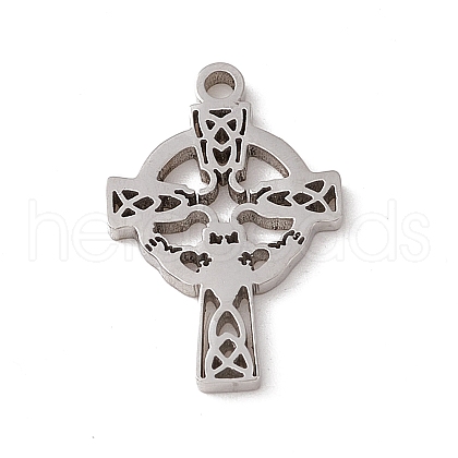 Non-Tarnish 304 Stainless Steel Pendants STAS-G297-15P-1