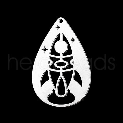 Non-Tarnish 201 Stainless Steel Pendants STAS-S105-LA360-1-1