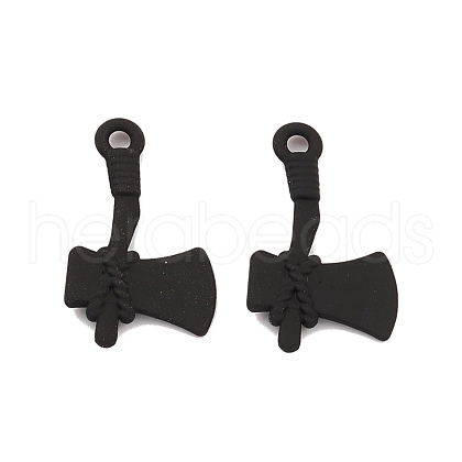 Spray Painted Alloy Pendants PALLOY-K003-11-1