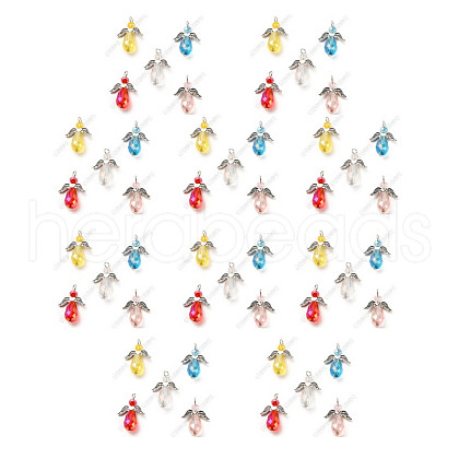 Glass Pendants PALLOY-HY00022-1