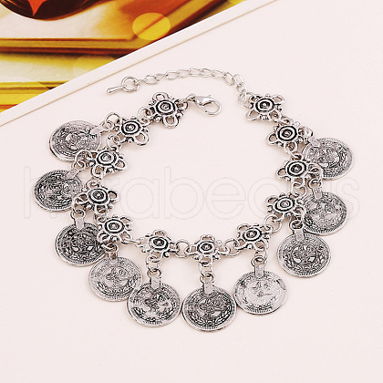 Alloy Charm Bracelets FS-WGB72F4-04-1
