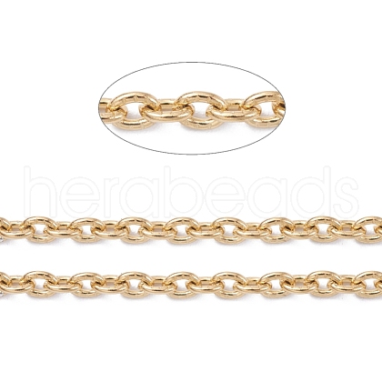 304 Stainless Steel Cable Chains CHS-R009-03G-1