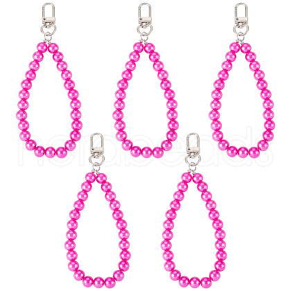 Acrylic Pendant Decorations HJEW-TAC0061-1