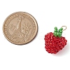 Seed Beads Beaded Charms PALLOY-MZ00330-2