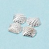 (Defective Closeout Sale: Oxidation) Brass Metallic Nail Cabochons MRMJ-XCP0001-37S-5