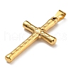 PVD Vacuum Plating 304 Stainless Steel Big Pendants STAS-D087-06G-2
