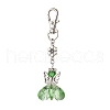 7Pcs Angel Glass Pendant Decorations HJEW-MZ00261-3
